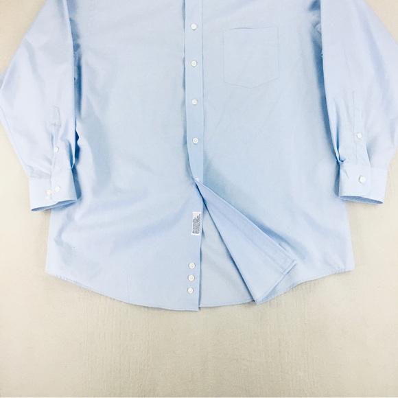 Bill Blass Premium Button Up Shirt Mens Size 16 1/2- 32/33 Long Sleeve - Picture 4 of 9